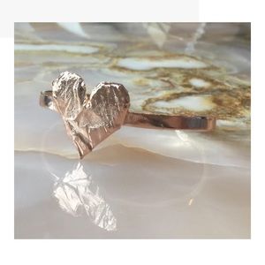 Rossmore Love and Light Faceted Heart Cuff